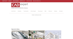Desktop Screenshot of cadexpert.sk